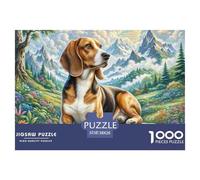 Puzzles 1000 Pezzi Petit Basset Griffon Vendéen Per Adulti E Bambini Con Puzzle Classico Collection Scenic Scene Theme Idea Regalo Uomo E Donna 38x26cm/1000pcs