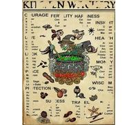 Puzzles -1000 Pezzi - Pezzi Di Puzzle Irregolari Difficili - Witchs Kitchens Retro Immagini - Per Adulti Sfida Giocattolo Educativo - Giochi Per La Riduzione Dello Stress In Famiglia Kq134Zp