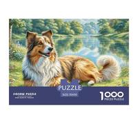 Puzzles 1000 Pezzi Polish Lowland Sheepdog Per Adulti E Ragazzi Puzzle Classico Impegnativo E Difficile Scenic Scene Theme Regalo Per Adulti E Bambini Da 14 Anni E Più 70x50cm/1000pcs