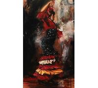 Puzzles 1000 Pezzi - Spanish Dance Oil Painting - Giocattolo Per Sfidare Gli Adulti Con Puzzle Per Famiglie - Elderly Gioco Di Memoria - Regali Di Arte Murale - Sk485Zp
