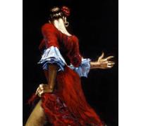 Puzzles 1000 Pezzi - Spanish Dance Oil Painting - Giocattolo Per Sfidare Gli Adulti Con Puzzle Per Famiglie - Elderly Gioco Di Memoria - Regali Di Arte Murale - Sk483Zp