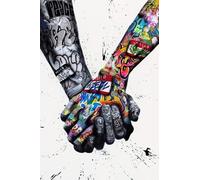 Puzzles 1000 Pezzi - Street Art Graffiti Hands Posters - Colourful Abstract Puzzle - Decorazione Artistica Da Parete - Gioco Di Sfida Puzzle Per Adulti - Pk176Zw