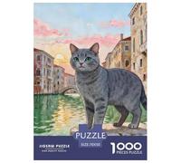 Puzzles 1000 Teile Brazilian Kurzhaar Cat Erwachsene Klassische Puzzles Geschenk Herausforderung Spielzeug Pädagogisches Spiel Home Dekoration 70x50cm/1000pcs