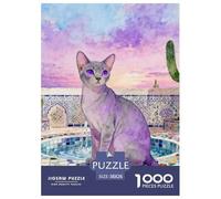 Puzzles 1000 Teile Brazilian Kurzhaar Cat Erwachsene Klassische Puzzles Geschenk Herausforderung Spielzeug Pädagogisches Spiel Home Dekoration 38x26cm/1000pcs