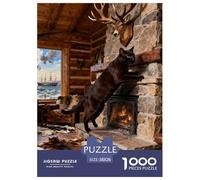 Puzzles 1000 Teile Tiffany Katze Erwachsene Klassische Puzzles Geschenk Herausforderung Spielzeug Pädagogisches Spiel Home Dekoration 38x26cm/1000pcs