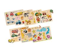 Puzzles à encastrer - Animaux divers - GOKI - 57632
