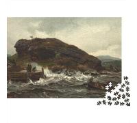Puzzles arte 1000 Pezzi Hans Gude Rompicapo in Legno, Relax Puzzle museo, Giochi Rompicapo, Puzzle dipinto Per Giovani E Adulti Regali, Decorazioni Per La Casa