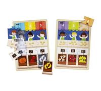 Puzzles bois - Quantités 1 à 6