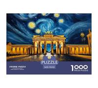 Puzzles Da 1000 Pezzi Per Brandenburg Gate Colorato Puzzle Carta Al 100% Idea Regalo Uomo E Donna Great Architecture Classici Per Adulti E Bambini Adulti E Bambini 70x50cm/1000pcs