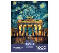 Puzzles Da 1000 Pezzi Per Brandenburg Gate Colorato Puzzle Carta Al 100% Regalo Perfett Great Architecture Classici Per Adulti E Bambini Adulti E Bambini 38x26cm/1000pcs