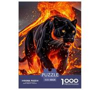 Puzzles Da 1000 Pezzi Per Leopard Puzzle Impossibili Carta Al 100% Regalo Perfett Wildlife Theme Classici Per Adulti E Bambini Puzzle Adulti E Bambini 38x26cm/1000pcs