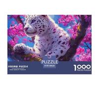 Puzzles Da 1000 Pezzi Per Snow Leopard Puzzle Impossibili Carta Al 100% Idea Regalo Uomo E Donna Animal Theme Regalo Per Adulti E Bambini Per Adulti 14+ 38x26cm/1000pcs