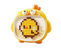 Puzzles De Clavijas - di ingegneri a mosaico con tavole | Set di puzzle artistici con pezzi a forma di fungo, per bambini e bambine, per l'asilo, il compleanno, la scuola materna