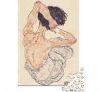 Puzzles dipinto 1000 Pezzi Egon Schiele Rompicapo in Legno, Relax Puzzle museo, Giochi Rompicapo, Puzzle arte Per Giovani E Adulti Regali, Decorazioni Per La Casa