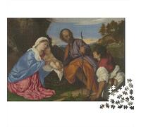 Puzzles dipinto 1000 Pezzi Tiziano Rompicapo in Legno, Relax Puzzle opere d'arte famose nel mondo, Giochi Rompicapo, Puzzle arte Per Giovani E Adulti Regali, Decorazioni Per La Casa