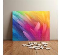 Puzzles for Adults 1314 Pezzi Piume Colorate Puzzle Giochi 75 x 50 cm Intrattenimento Creativo Puzzle Classico Puzzle Difficile Puzzle da 1314 Pezzi per Adulti