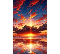 Puzzles for Adults 2000 Pezzi Paesaggio Dell'Alba Puzzle Giochi 100 x 70 cm Intrattenimento Creativo Puzzle Classico Puzzle Difficile Puzzle da 2000 Pezzi per Adulti