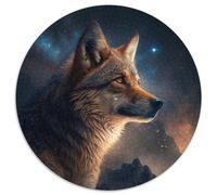 Puzzles für 1000 Teile, Fantasy-Wolf-Puzzles aus Pappe, ideal für Familienspaß - perfektes Geschenk für Feiertage, Geburtstage, 1000 Teile (67,5x67,5cm)
