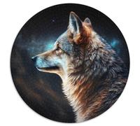 Puzzles für 1000 Teile, Fantasy-Wolf-Puzzles aus Pappe, ideal für Familienspaß - perfektes Geschenk für Feiertage, Geburtstage, 1000 Teile (67,5x67,5cm)