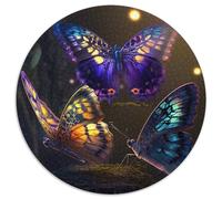Puzzles für 1000 Teile, Schmetterlingskunst, Kartonpuzzles, ideal für Familienspaß - perfektes Geschenk für Feiertage, Geburtstage, 1000 Stück (67,5x67,5cm)