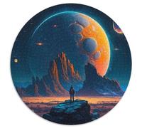 Puzzles für 1000 Teile, Universum-Planeten-Puzzles aus Pappe, ideal für Familienspaß - perfektes Geschenk für Feiertage, Geburtstage, 1000 Stück (67,5x67,5cm)
