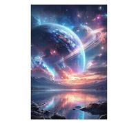 Puzzles Für Erwachsene1000pcs(75x50cm) Galactic Reflections Celestial Landscape -3 Puzzles Für Erwachsene Denkspiel Musterzusammenbau Weihnachts- Und Geburtstagsgeschenke 1000pcs(75x50cm)