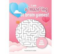 Puzzles Gift Book I am A"maze"ing at brain games - Puzzles Book for (Tascabile)