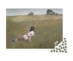Puzzles museo 1000 Pezzi Andrew Wyeth Rompicapo in Legno, Relax Puzzle Christina's World, Giochi Rompicapo, Puzzle opere d'arte famose nel mondo Per Giovani E Adulti Regali, Decorazioni Per La Casa