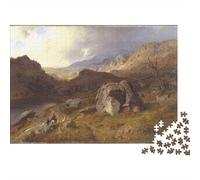 Puzzles opere d'arte famose nel mondo 1000 Pezzi Hans Gude Rompicapo in Legno, Relax Puzzle arte, Giochi Rompicapo, Puzzle museo Per Giovani E Adulti Regali, Decorazioni Per La Casa