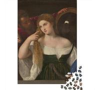 Puzzles opere d'arte famose nel mondo 1000 Pezzi Tiziano Rompicapo in Legno, Relax Puzzle arte, Giochi Rompicapo, Puzzle dipinto Per Giovani E Adulti Regali, Decorazioni Per La Casa