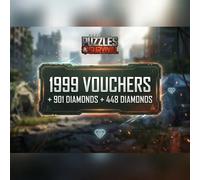Puzzles & Survival - 1999 Vouchers + 901 Diamonds + 448 Diamonds Direct Top-Up - GLOBAL