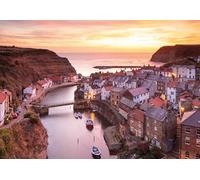 PuzzlEscapes 'Staithes the View' 1000 pezzi | Great British Jigsaws | Realizzato in piccoli lotti | Puzzle sostenibili