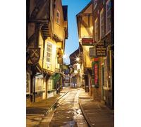 PuzzlEscapes "The Shambles in York" 1000 pezzi | Great British Jigsaws | Realizzato in piccoli lotti | Puzzle sostenibili