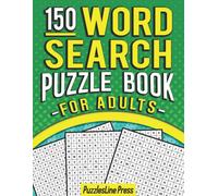 PuzzlesLine Pre Word Search Puzzle Book For Adults: 150 Word Search (Tascabile)