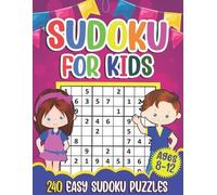 Puzzlesline Press Sudoku for Kids Ages 8-12 (Tascabile)