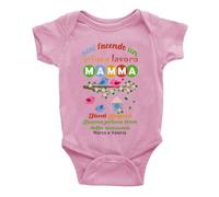 Puzzletee Body Neonato Personalizzato per Uso Quotidiano - Cotone Naturale, Stampa Resistente - “Stai Facendo un Ottimo Lavoro” - Idea Regalo Speciale Festa della Mamma - Bianco Unisex