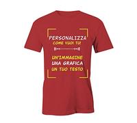 Puzzletee - Maglietta Personalizzata Fronte e Retro - Scegli tra Uomo, Donna o Bambino - in Cotone, Stampa con Inchiostri Certificati Oeko-Tex - Idea Regalo Unica