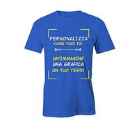 Puzzletee - Maglietta Personalizzata Fronte e Retro - Scegli tra Uomo, Donna o Bambino - in Cotone, Stampa con Inchiostri Certificati Oeko-Tex - Idea Regalo Unica e Divertente