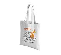 Puzzletee Personal Shopper Cocktail - Spritz - Ingredienti Cocktail - Shopping Bag Divertente - Gadget Donna - Idea Regalo Amica