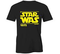 Puzzletee T-Shirt Compleanno A Star Was Born in 1975 44 Anni- Magliette Simpatiche e Divertenti - Idea Regalo
