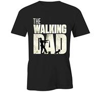 Puzzletee T-Shirt Idea Regalo Festa del papà The Walking Dad - Father's Day - Maglietta Divertente papà