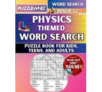 Puzzlewhiz Publ Physics - Themed Word Search - Fun & Educational Puz (Tascabile)