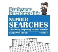 Puzzleworth Professor Puzzleworth's Number Searches (Tascabile)