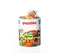 Puzzlika La mia casa - puzzle didattici per bambini, 20 pezzi
