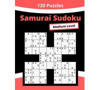 PuzzPond Designs Medium Samurai Sudoku (Tascabile)
