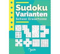 Puzzre Sudoku Varianten Schwer Erwachsene (Tascabile)
