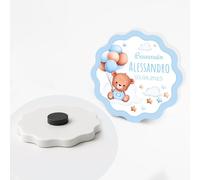 PV Grafik® Bomboniere Battesimo Calamita Personalizzata Bimbo/Bimba - Magneti Ricordo Nascita e Battesimo - a partire da 24 pz Bomboniera Personalizzata Baby Shower - Calamita Nascita e Battesimo (14)