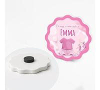 PV Grafik® Bomboniere Battesimo Calamita Personalizzata Bimbo/Bimba - Magneti Ricordo Nascita e Battesimo - a partire da 24 pz Bomboniera Personalizzata Baby Shower - Calamita Nascita (34)