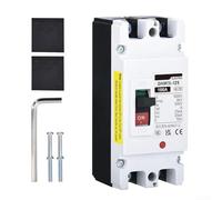 PV MCCB DC Isolatore Interruttore 2P per Sistema Solare DC500V Compact Circuit Breaker con Termico Magnetico Viaggio e Protezione da sovraccarico (100A)