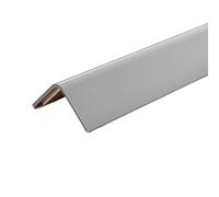 PVC Angle Trim 100 cm - 3 pezzi autoadesivo protezione parete modanatura, perfetto per prevenire Dama e graffi (Opt 3,25 x 25 mm)